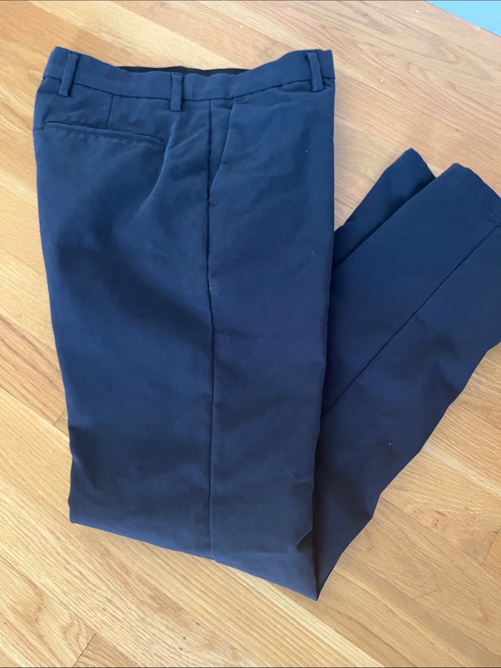 Men's Navy Blue Ultimate tech Slim Straight-Leg Pants